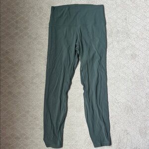 Lululemon Align High Rise Leggings 25” Size 8 in Green
